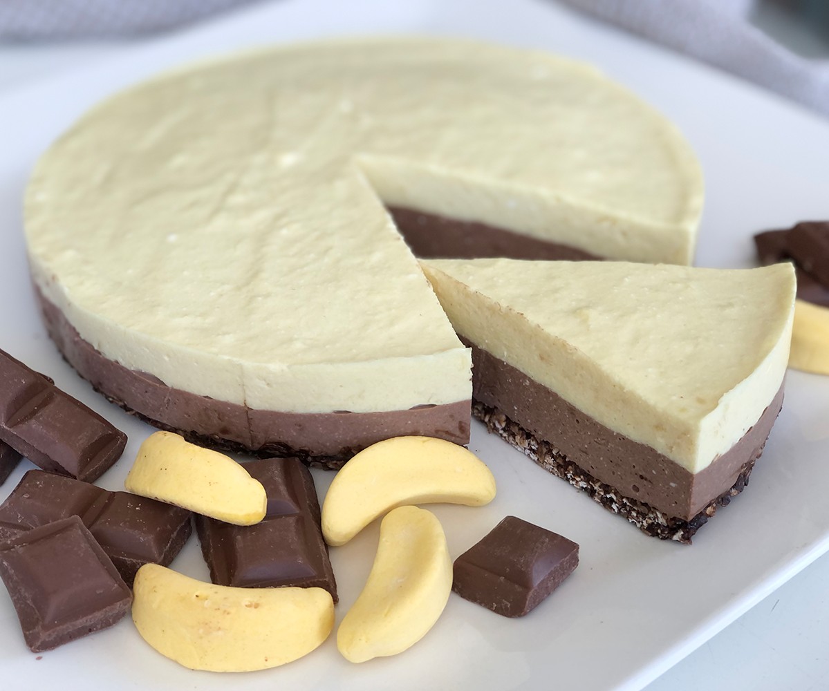 Choc Banana Paddle Pop Cheesecake