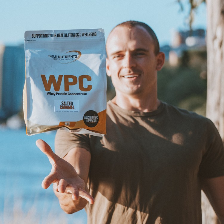 Get high protein levels at unbeatable value with Bulk Nutrients' WPC Whey Protein Concentrate. Salted Caramel Flavour