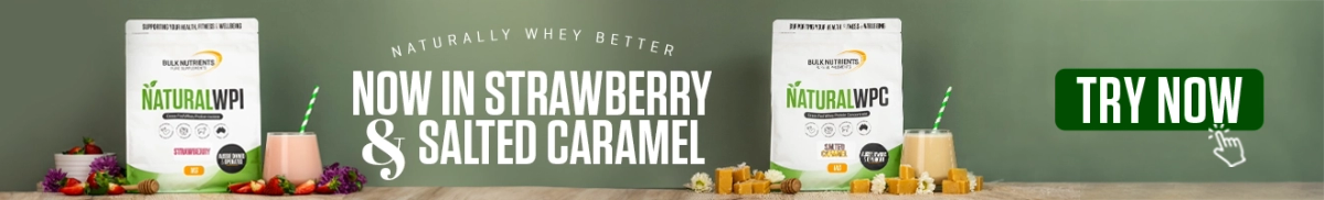 2 New Natural Flavours - Strawberry and Salted Caramel - Try Now!