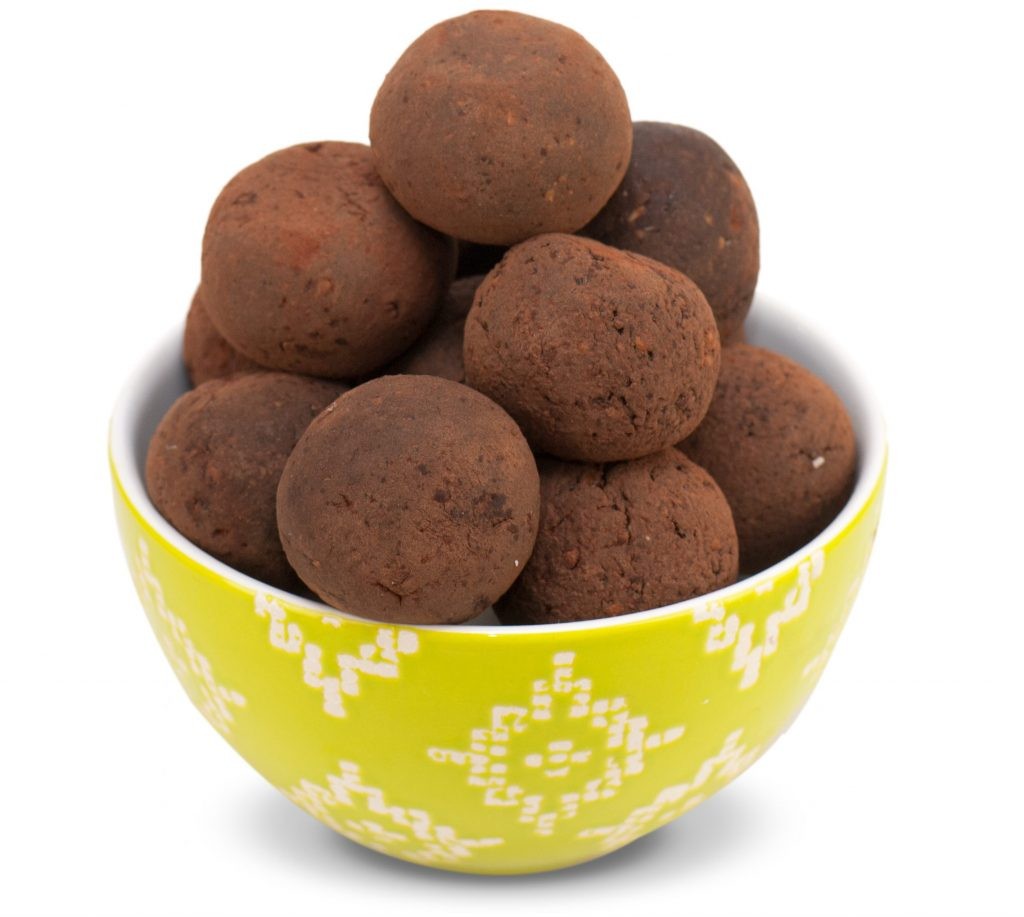 Matcha Chocolate Protein Balls recipe from Bulk Nutrients 