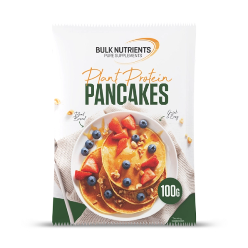 Bulk Nutrients' Plant Protein Pancakes utilise a range of natural and nutritious plant ingredients