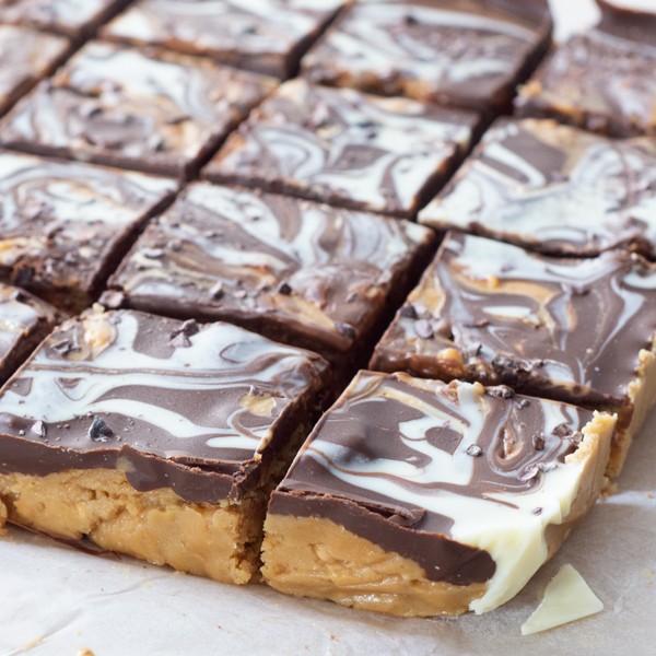 High Protein Nutty Chocolate Ganache Protein Slice Recipe from Bulk Nutrients