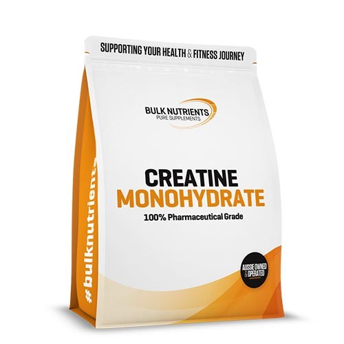 Creatine is great for helping you build muscle.
