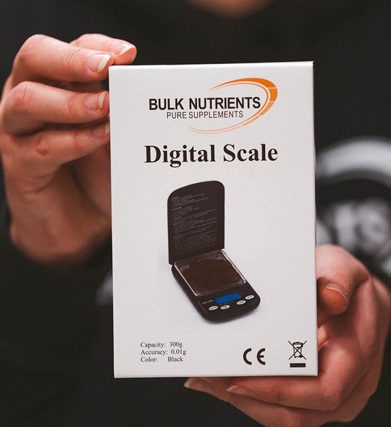 Bulk Nutrients' Digital Micro Scale are great for measuring small amounts of supplements to an accuracy of 0.01g