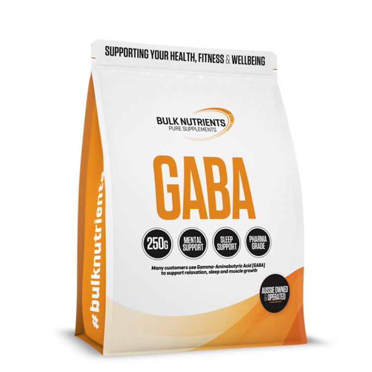 Bulk Nutrients' Gamma Aminobutyric Acid (GABA) help induce relaxation sleep though it can also lead to higher levels of muscle growth