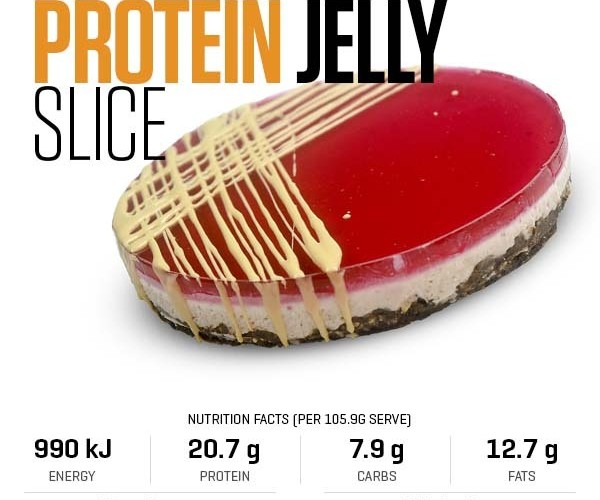 Protein Jelly Slice recipe from Bulk Nutrients