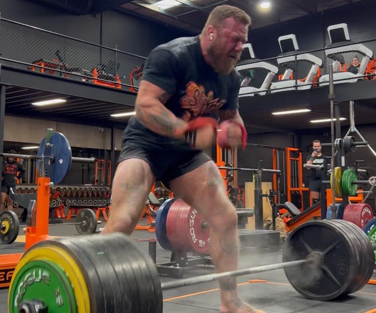 BN Ambassador Tyson Morrissy finished a deadlift