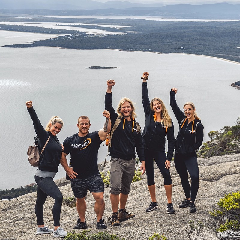 The beautiful scenery of the east coast of tasmania