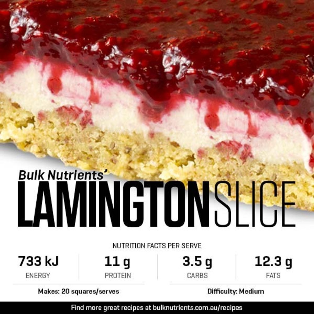 Tasty, Easy to Make Lamington Slice | Bulk Nutrients Blog