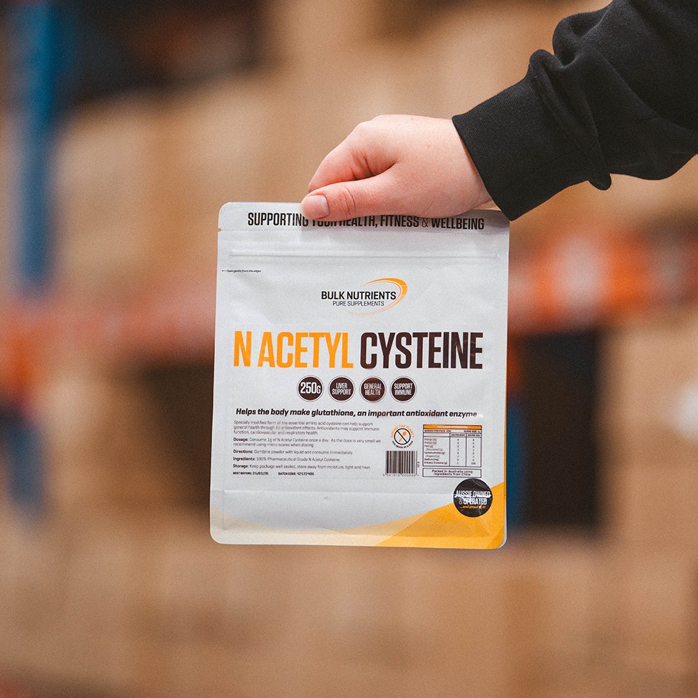 Bulk Nutrients' N Acetyl Cysteine (NAC)