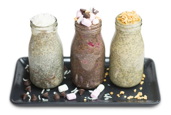 Protein Chia Puddings recipe from Bulk Nutrients 