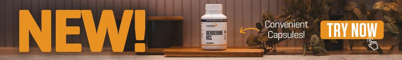 Our Berberine HCL Capsules deliver a precise 500mg dose - no hassle, just plant power in every serve. - Try Now!