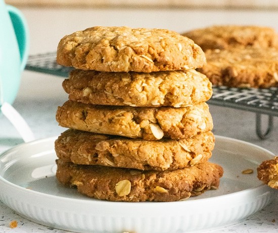 Protein-packed Plant Based Oat Biscuits recipe from Bulk Nutrients