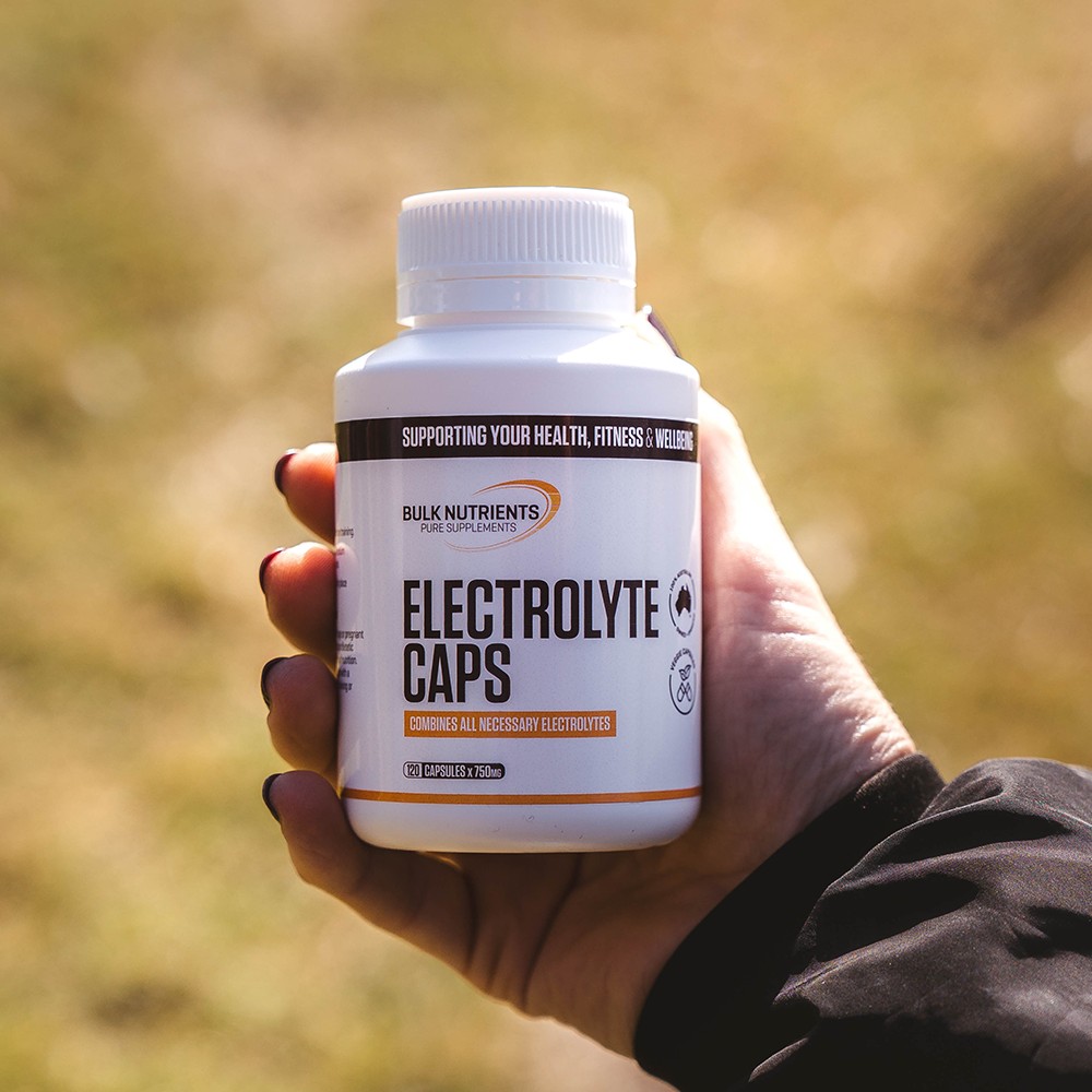 Bulk Nutrients' Electrolyte Caps for those after an electrolyte hit without the mess or fuss of powder