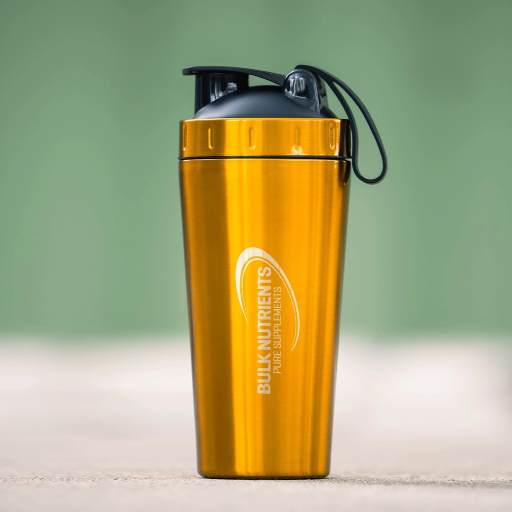 Bulk Nutrients Gold Stainless Steel Shaker
