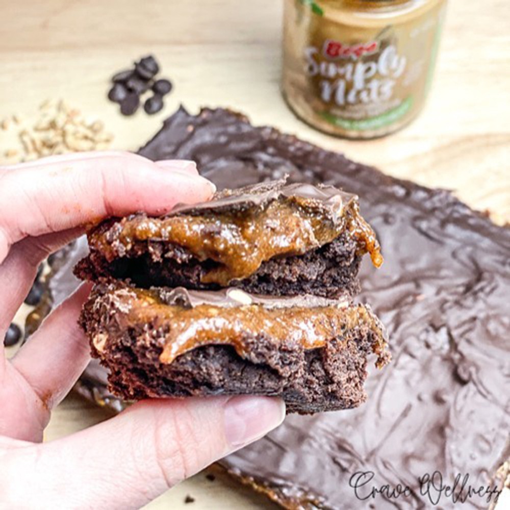 Tasty Nutty Caramel Brownies | Bulk Nutrients Recipe