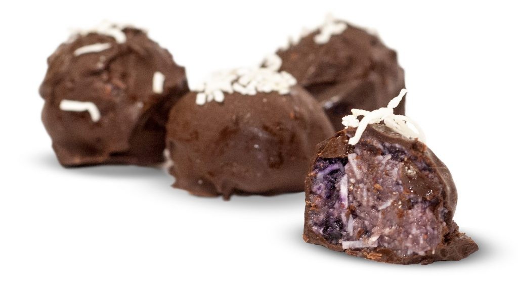 Berry Protein Bliss Bites recipe from Bulk Nutrients 