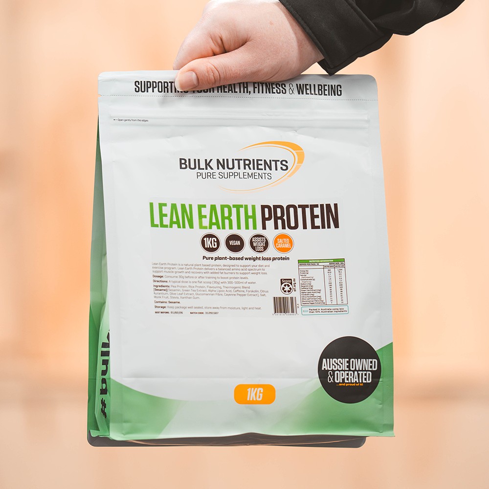 Bulk Nutrients' Lean Earth Protein is a plant based protein designed to support your training, health and fitness goals and healthy weight management