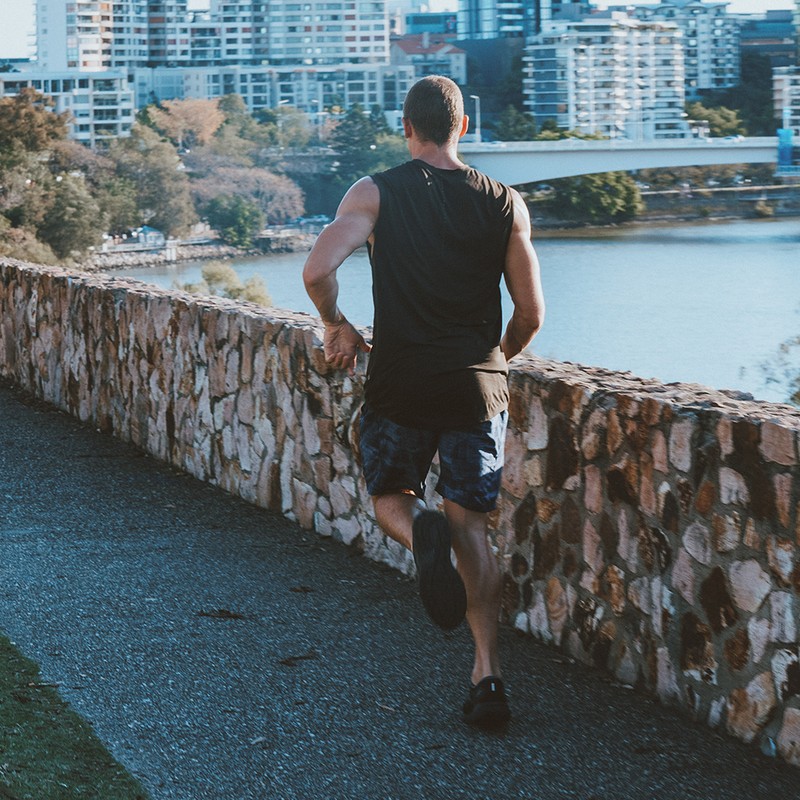 Bulk Nutrients Ambassadors Max Cuneo Running in the City