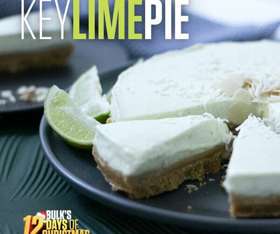 High Protein 12 Days of Christmas - Key Lime Pie recipe from Bulk Nutrients