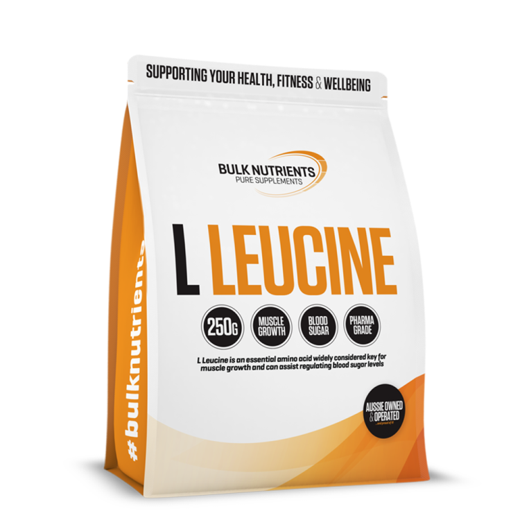 Bulk Nutrients' L Leucine Powder is an essential amino acid widely considered key for muscle growth