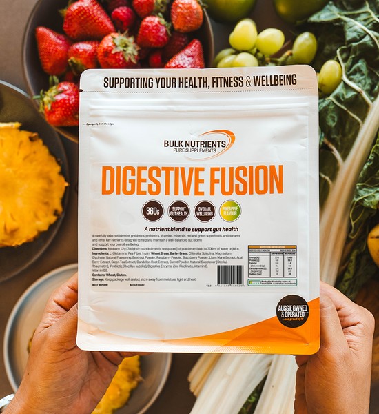 A carefully selected blend of prebiotics, probiotics, vitamins, minerals, red and green superfoods, antioxidants and other key nutrients designed to help you maintain a well-balanced gut biome and support your overall wellbeing.