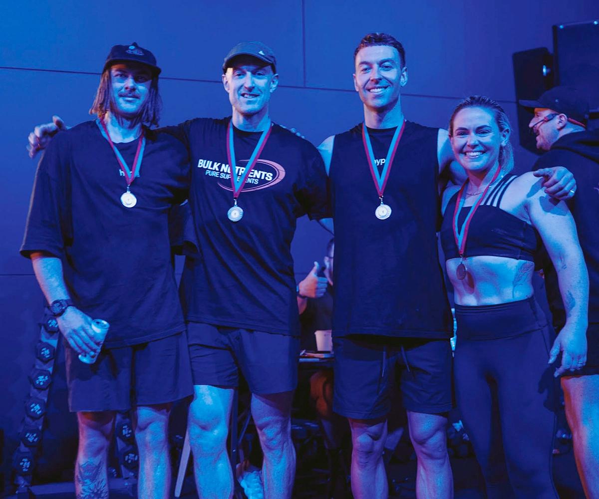 Bulk Nutrients Ambassador Matt Osborne Hype-Underground podium