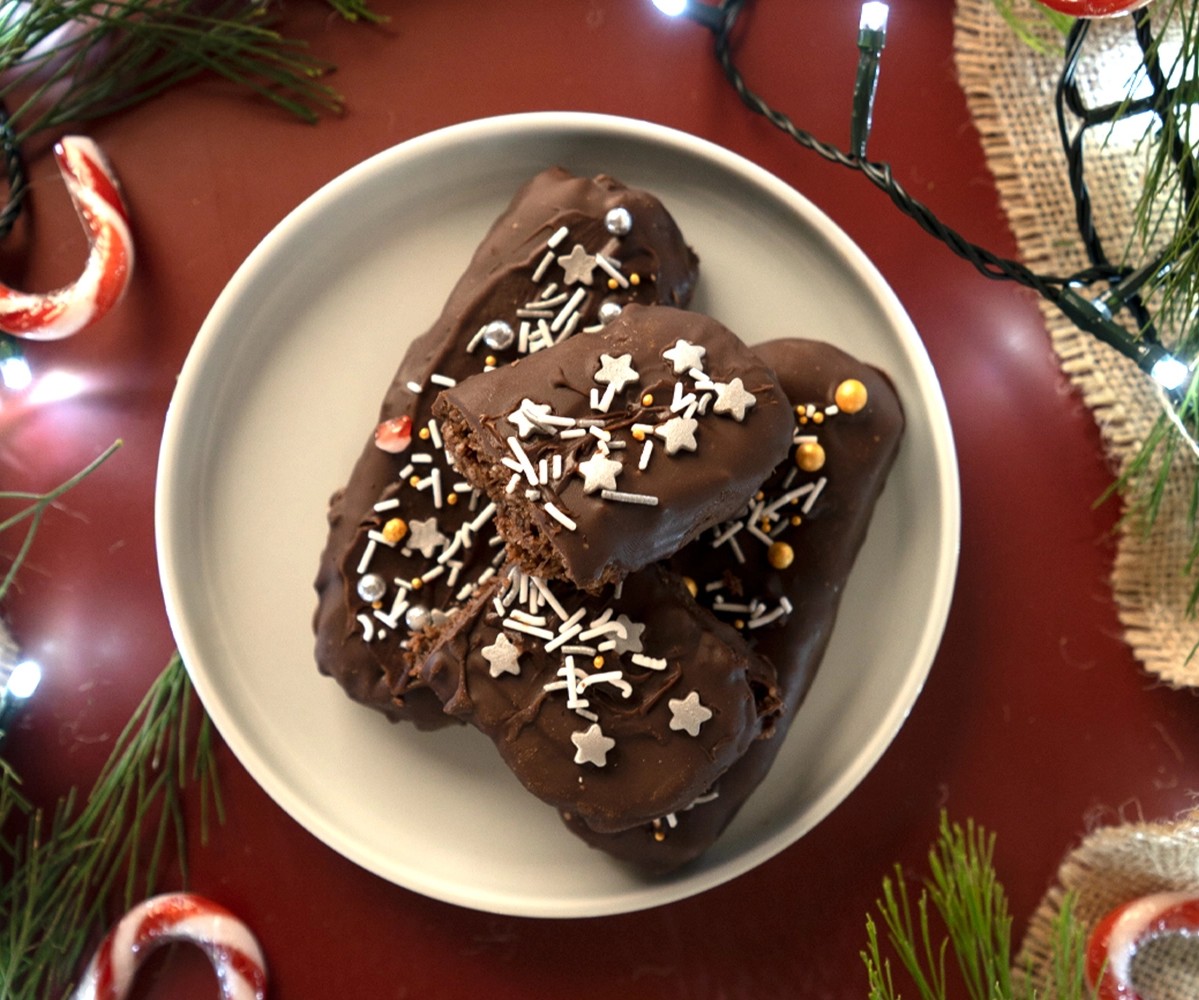 Choc Mint Protein Bars Recipe