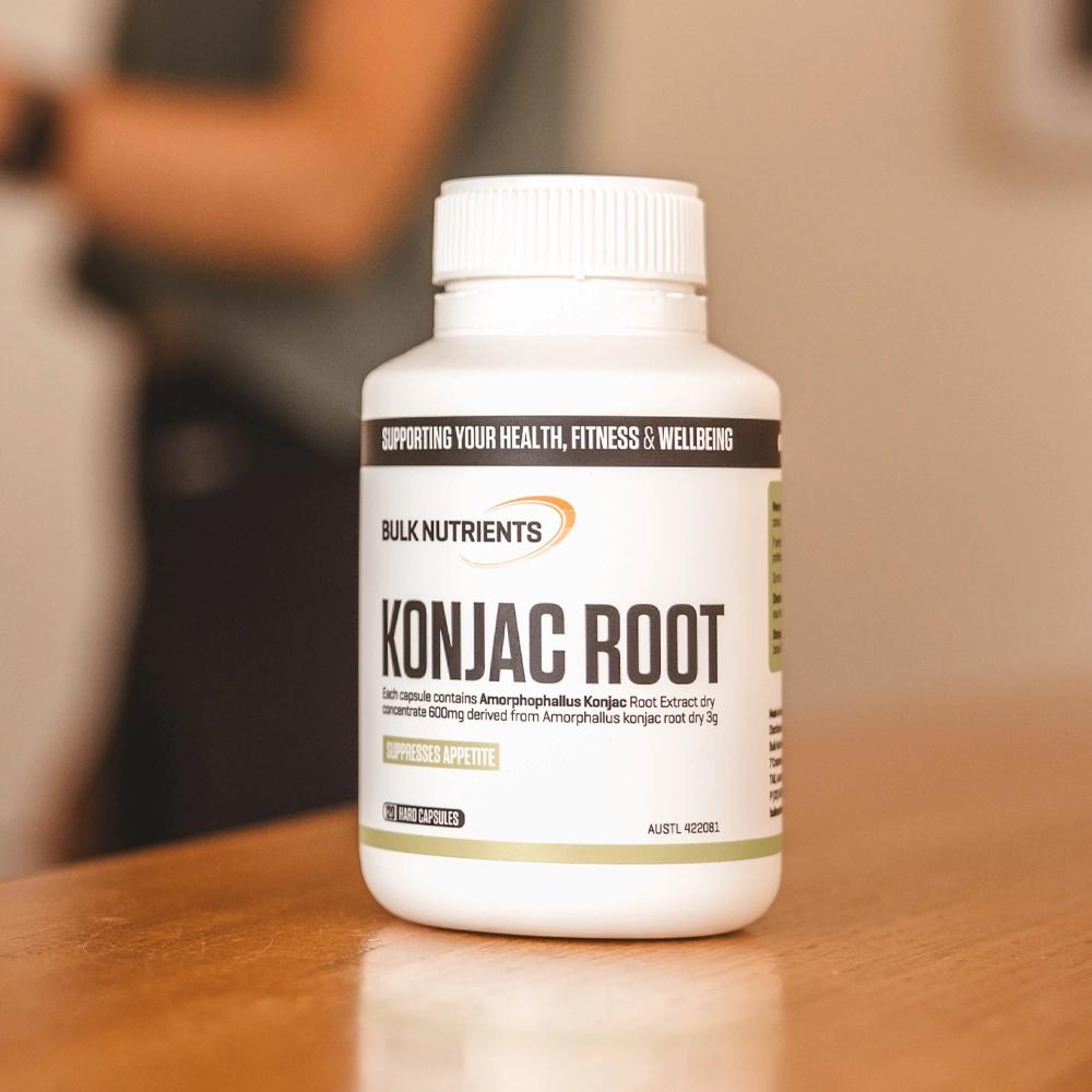 Konjac Root Capsules, Appetite Control, Feeling Full