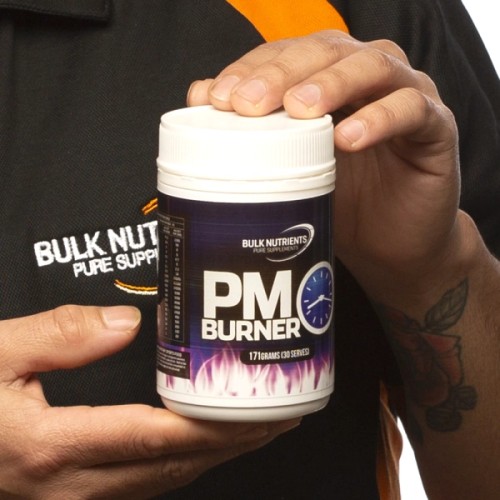 Optimize your rest and recovery with Bulk Nutrients' PM Burner Advanced Night Time Formula.