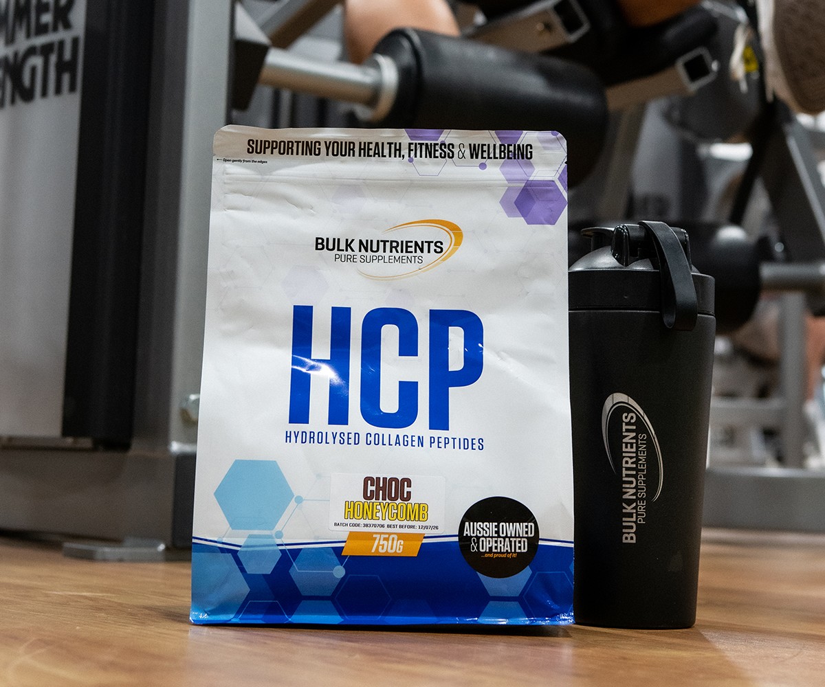 Bulk Nutrients HCP bag in the Gym