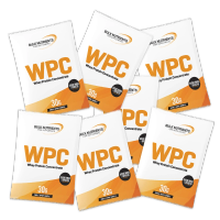 Bulk Nutrients' Whey Protein Concentrate Sample Pack are perfect for when you're travelling