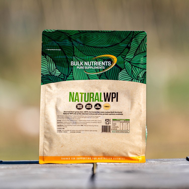 Bulk Nutrients' Natural Whey Protein Isolate
