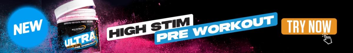 New Bulk Nutrients Ultra - High Stim Pre Workout - Try Now!
