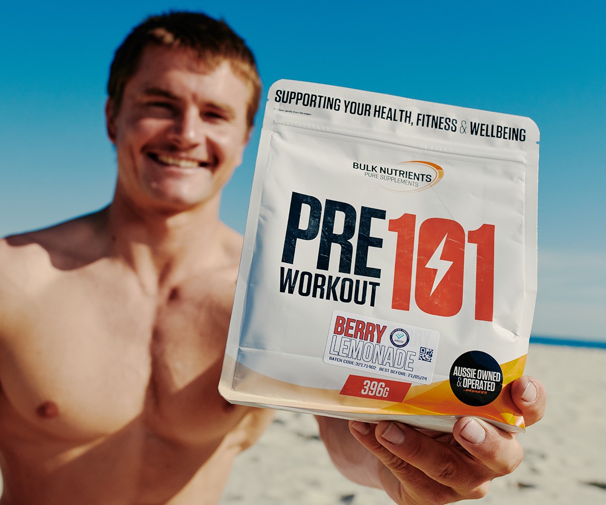Pre workout delivers sustained energy to power through training and games.