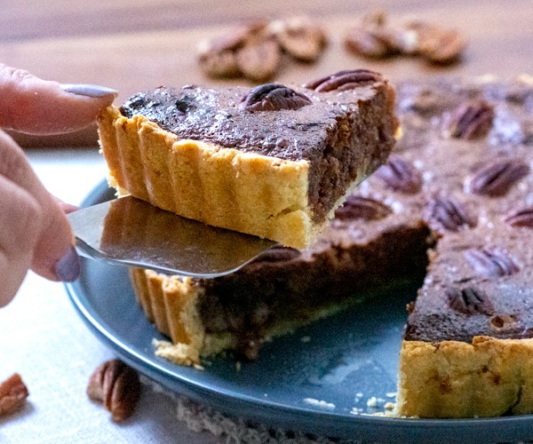 High Protein Pecan Pie recipe from Bulk Nutrients