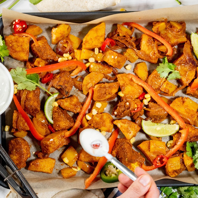One Pan Fajita Chicken