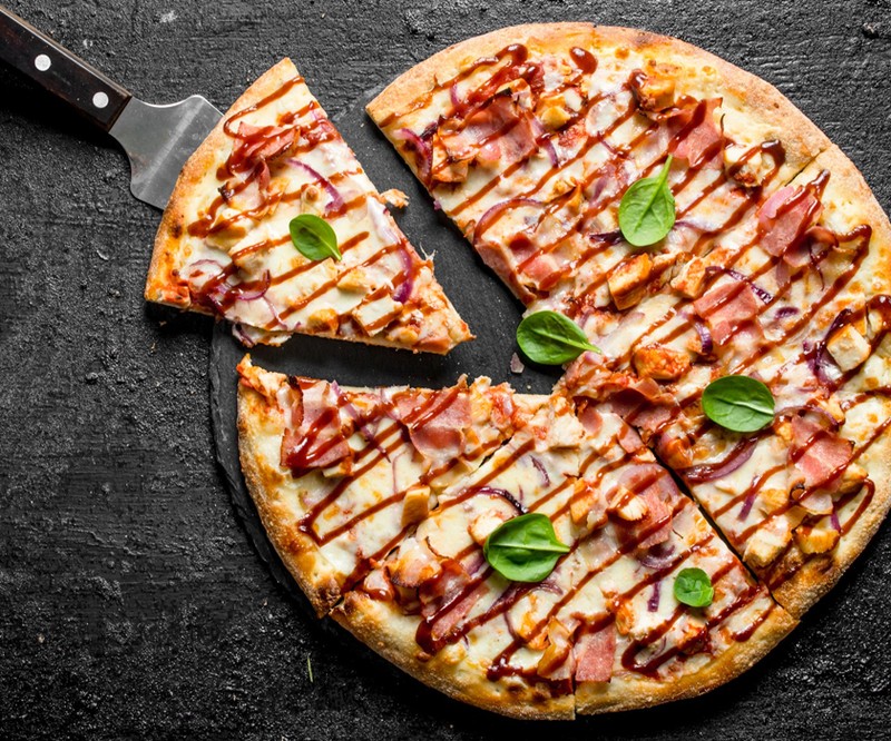 The Ultimate Dinner - BBQ Chicken Pizza and Protein Milkshakes recipe from Bulk Nutrients