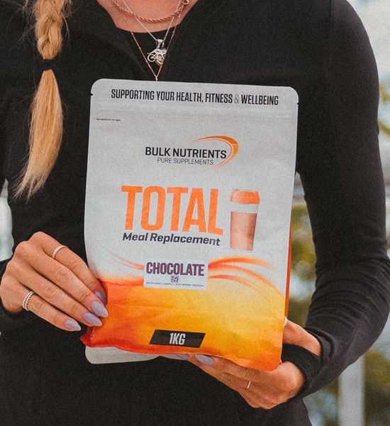 Bulk Nutrients' Total Meal Replacement packed with everything you need to replace a single meal its the ideal supplement for those wanting proper nutrition on the go