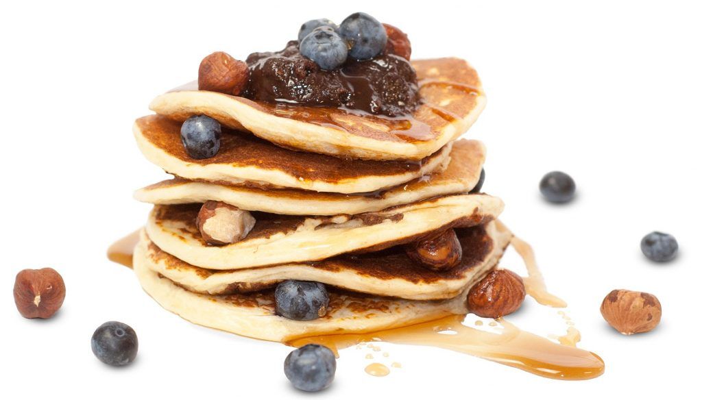 Protein 'Nutella' Spread with Bulk Nutrients Protein Pancakes recipe from Bulk Nutrients 
