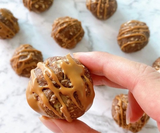 High protein Choc Peanut Protein Balls recipe from Bulk Nutrients
