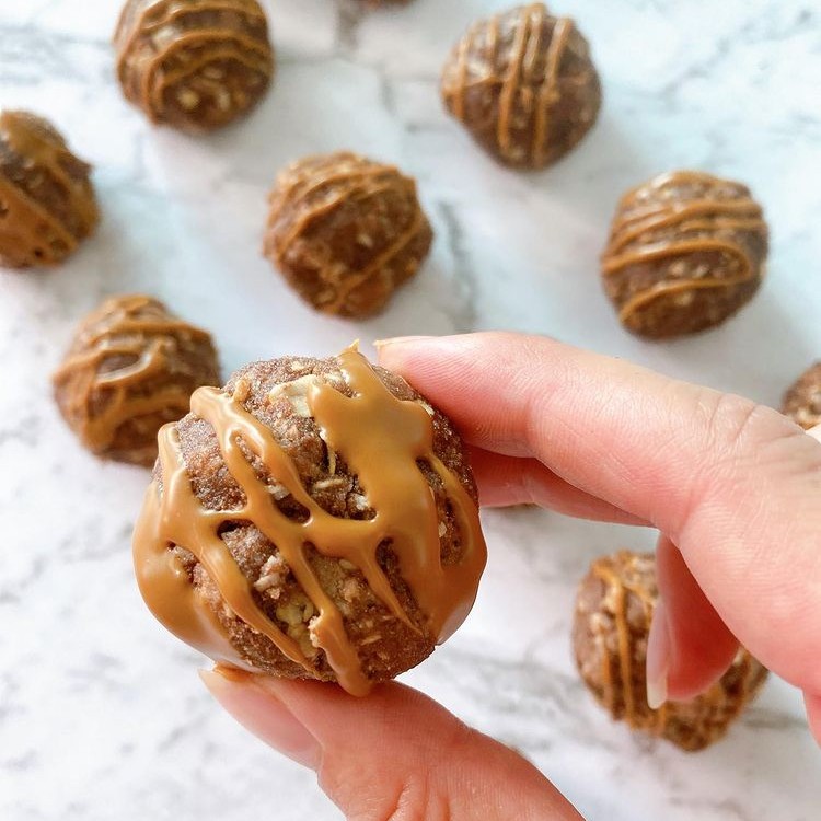 High protein Choc Peanut Protein Balls recipe from Bulk Nutrients
