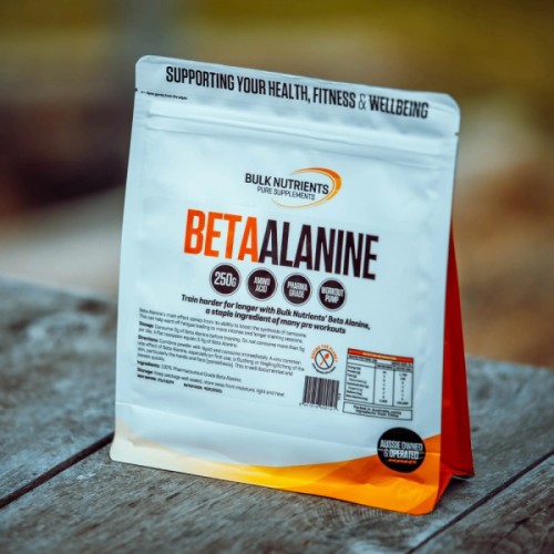 Push your limits and extend your training sessions with Bulk Nutrients' Beta Alanine, a vital ingredient commonly found in pre-workout products.