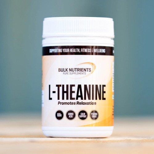 Bulk Nutrients' L-Theanine promotes calmness, sharpens focus, and supports healthy well-being.