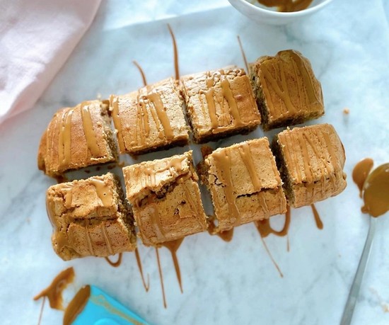 Caramel Blondies