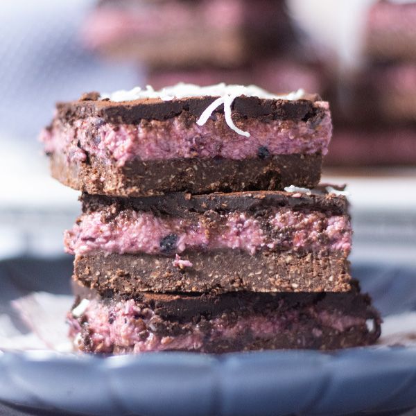 High protein Raspberry And Coconut Hemp Protein Slice recipe from Bulk Nutrients