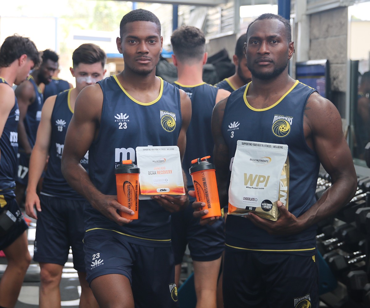 Central Coast Mariners FC use Bulk Nutrients supplements to Power Performance on and off the Field