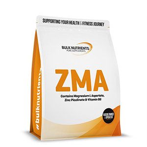 Bulk Nutrients ZMA supplement.