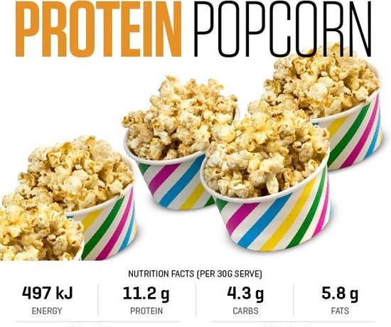 Protein Popcorn recipe from Bulk Nutrients