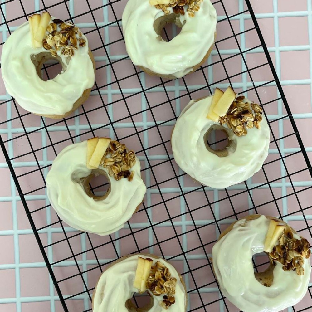 Easy to make Apple Crumble Donuts | Bulk Nutrients Recipes